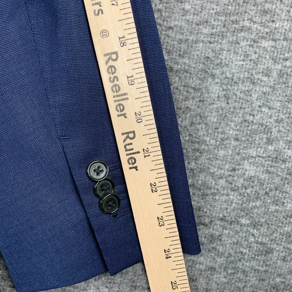 Banana Republic Blazer Jacket Men 40S Reda Flexo Italian Slim Sport Coat Suit